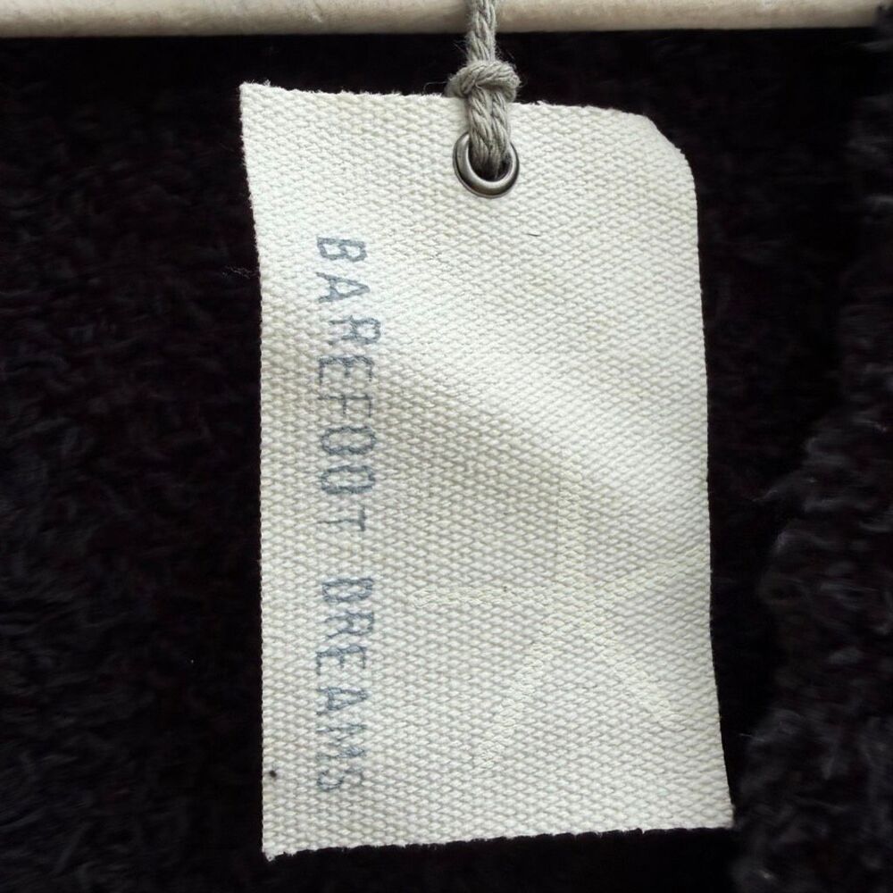 Barefoot Dreams $158 Cozychic Boardwalk Cardigan black Open Front Pockets Relaxe - Picture 3 of 4